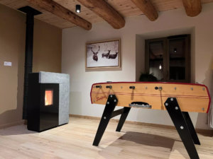 Poele La Bergerie de Trassouet Gîte de groupe Hautes-Pyrénées
