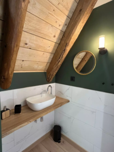 Lavabo La Bergerie de Trassouet Gîte de groupe Hautes-Pyrénées