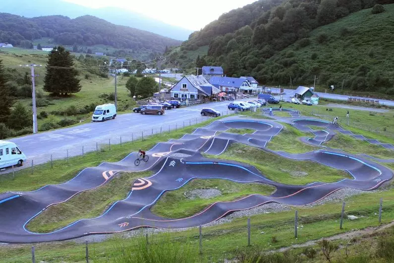 Pumptrack La Bergerie de Trassouet Gîte de groupe Hautes-Pyrénées